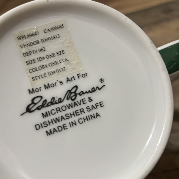 Eddie Bauer Count Only Sunny Hours Floral Coffee Mug - Picture 3 of 3